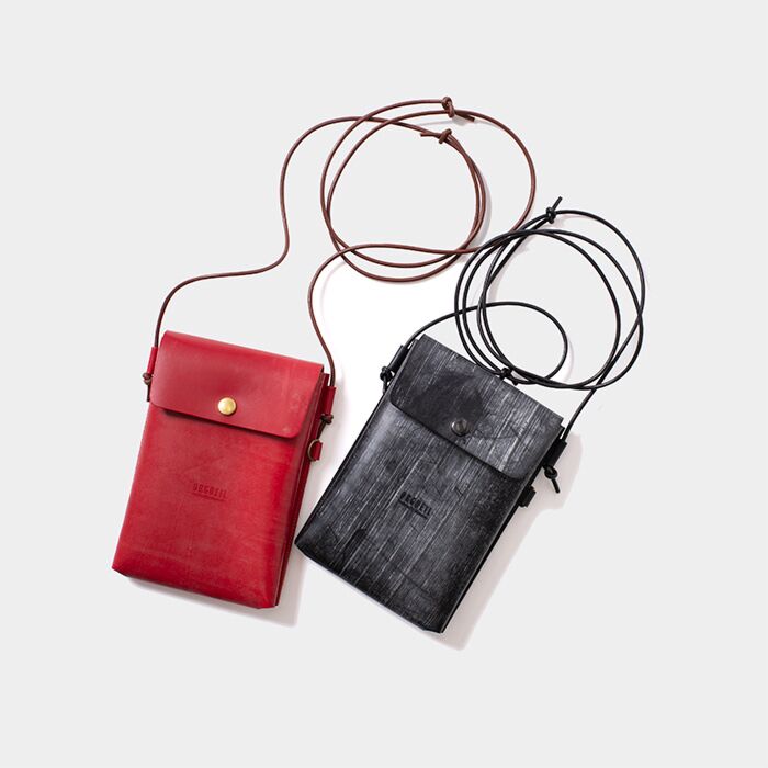 Leather Shoulder Pouch【OR-7335A】