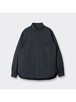 Black Chambray Shirt【OR-5112】