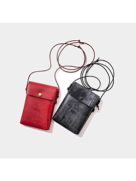 Leather Shoulder Pouch【OR-7335A】