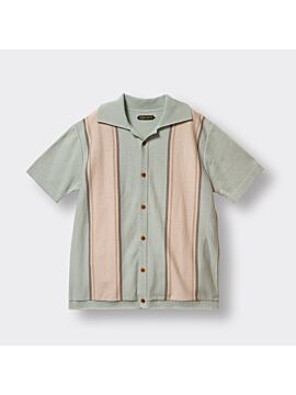 Stripe Knit Shirt【OR-9103】