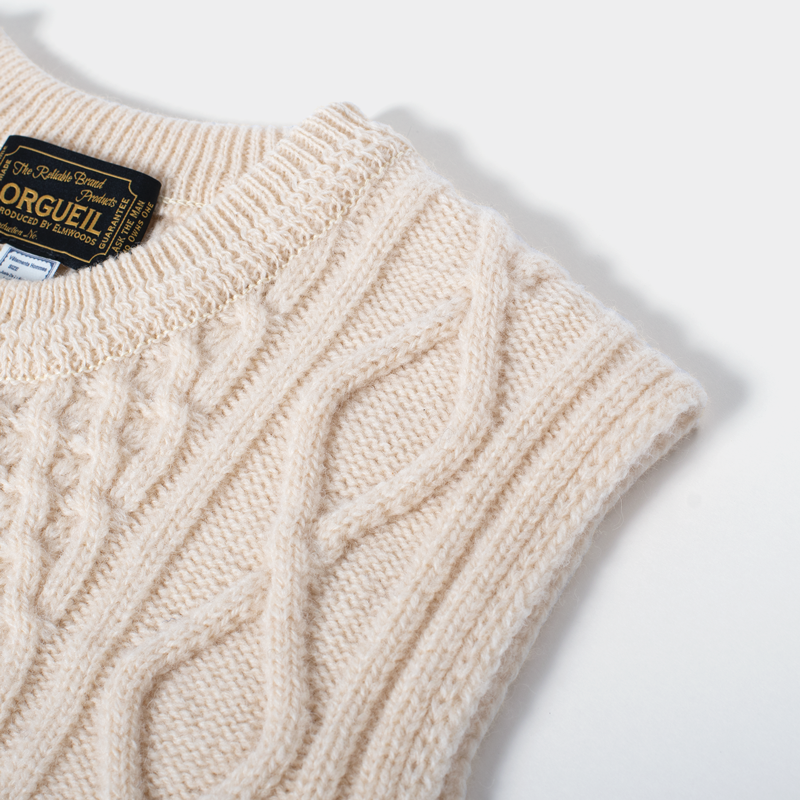 Cable Knit Vest ãOR-4122ã