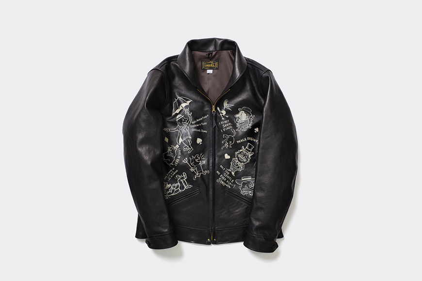 Special Paint Leather Jacket